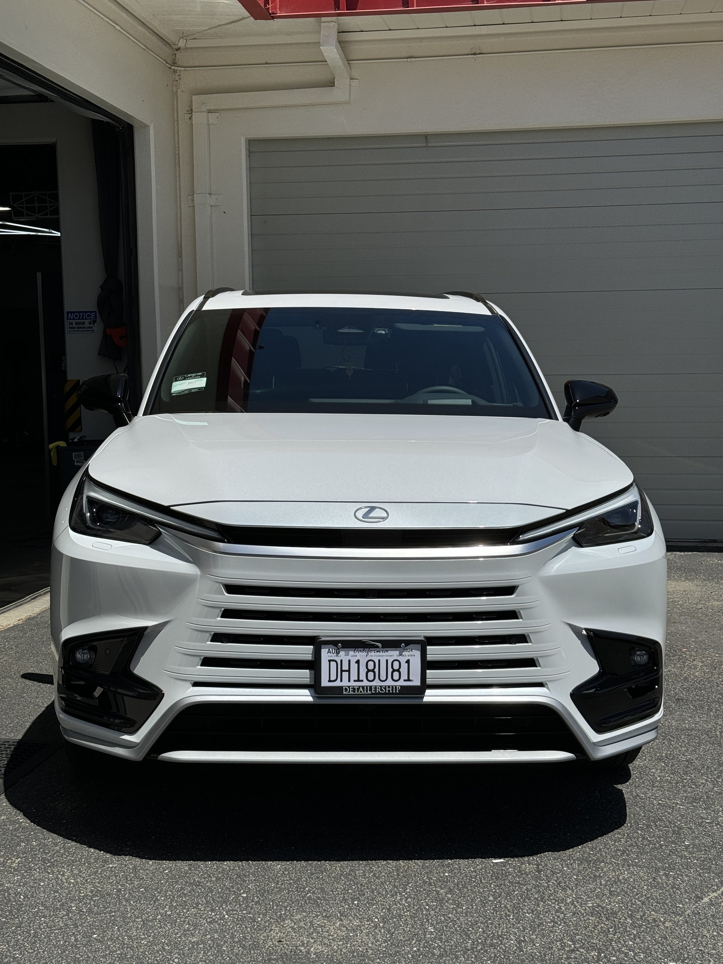 2024 Lexus TX500h (Wind Chill Pearl) — DETAILERSHIP™